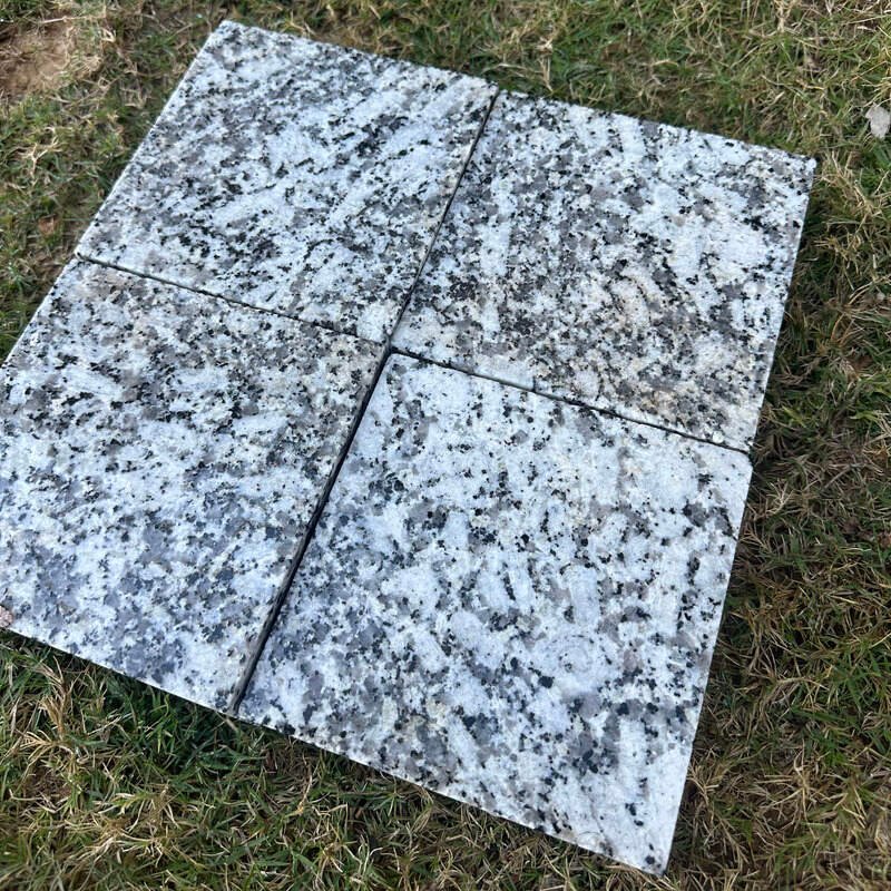White Granite Cobblestone AKA sett